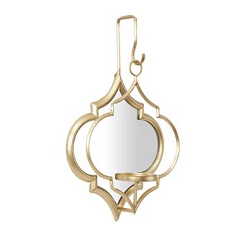 CosmoLiving by Cosmopolitan Candle Holder Sconce Wall Decor