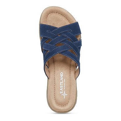 Eastland Hazel Women's Leather Slide Sandals