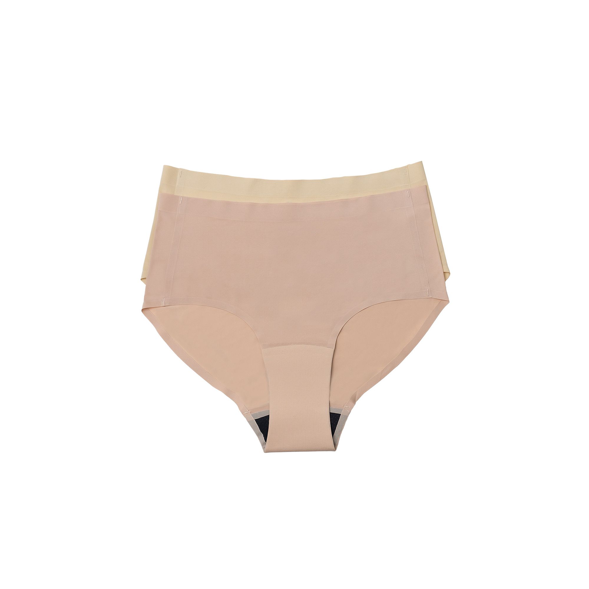 Womens the natural® Leakproof High-Waist Brief 2 Pack 6057, Size: Small, 