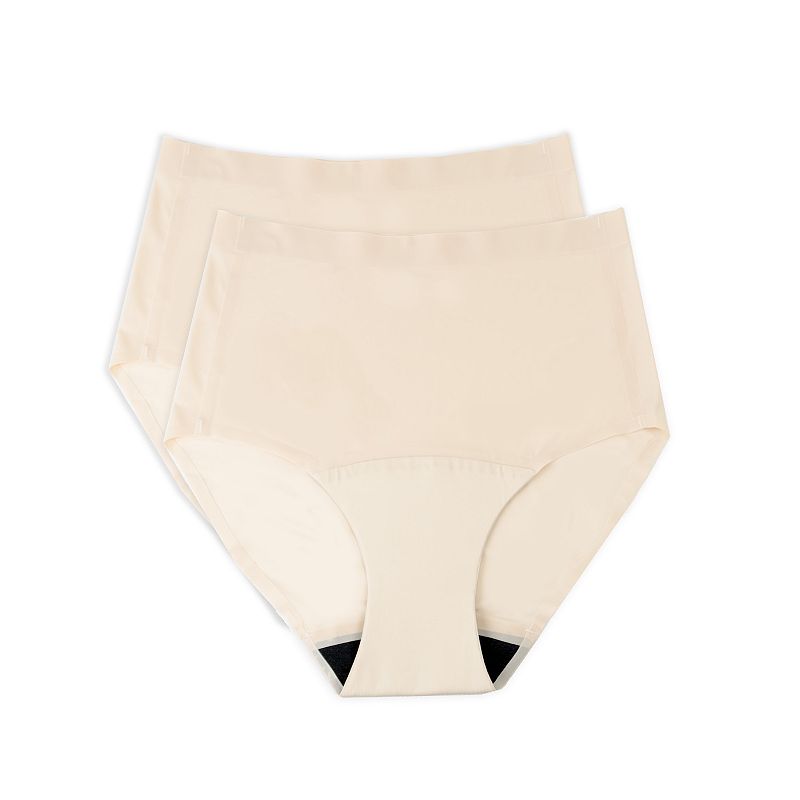 Women's the natural® Leakproof High-Waist Brief 2 Pack 6057,