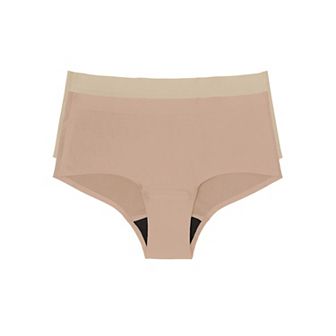 Women's the natural® Leakproof Boyshort Panty 2 Pack 6058