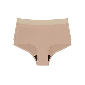 Women's the natural® Leakproof Boyshort Panty 2 Pack 6058