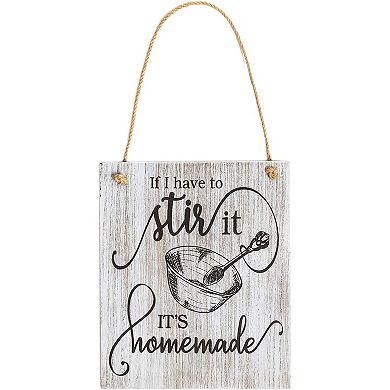 Juvale Wood Farmhouse Signs for Kitchens (3 Designs, 7.8 x 9.36 in, 3 Pack)