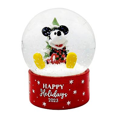 Disney's Mickey Mouse Happy Holidays Snow Globe by St. Nicholas Square®