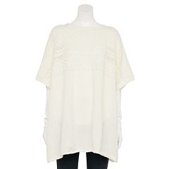 Women's LC Lauren Conrad Solid Knit Riding Cape