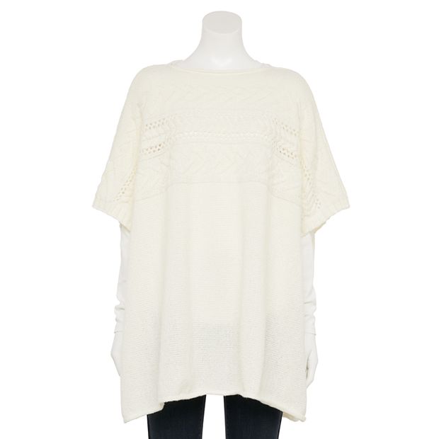 Kohls 2025 poncho sweater