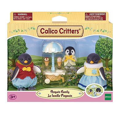 Calico Critters Penguin Family 3 Piece Set