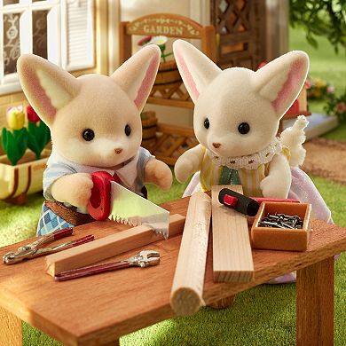 Calico Critters Fennec Fox Family 4 Piece Set