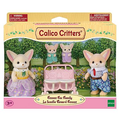 Calico Critters Fennec Fox Family 4 Piece Set