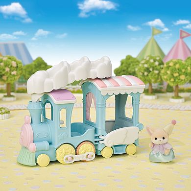 Calico Critters Floating Cloud Rainbow Train Vehicle Set