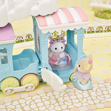 Calico Critters Floating Cloud Rainbow Train Vehicle Set