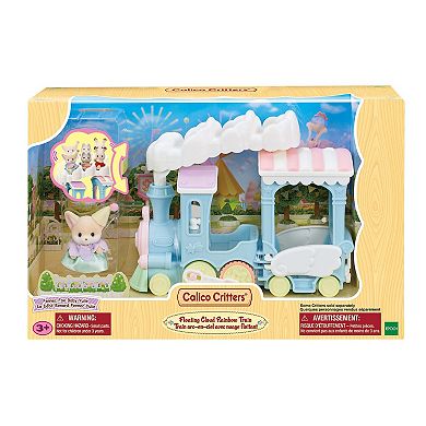 Calico Critters Floating Cloud Rainbow Train Vehicle Set