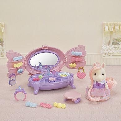 Calico Critters Pony's Vanity Dresser Dollhouse Set