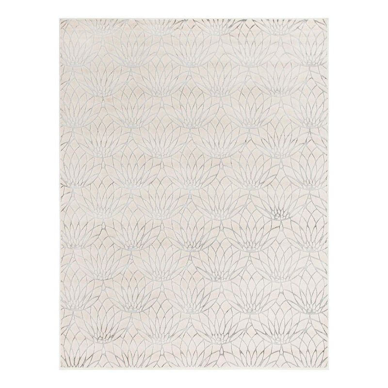 Marilyn Monroe Dahlia Glam Rug, White, 10X13 Ft