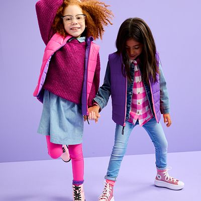Kids puffer vest sale