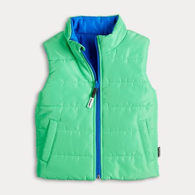 Kohl's newest Mint Green Puffer Vest Medium NWT