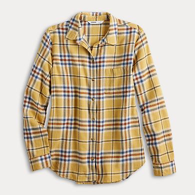 Women's Sonoma Goods For Life® Everyday Flannel Shirt