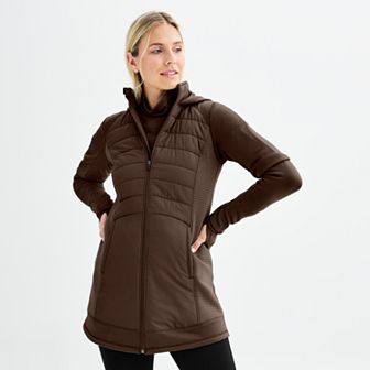 Women's Tek Gear® Long Mixed Media Jacket