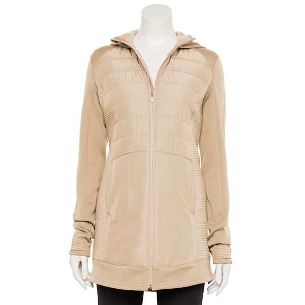 Women's Tek Gear® Long Mixed Media Jacket