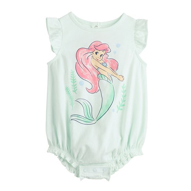 Little mermaid onesie online baby