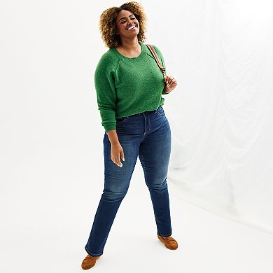 Plus Size Sonoma Goods For Life® Straight Jeans