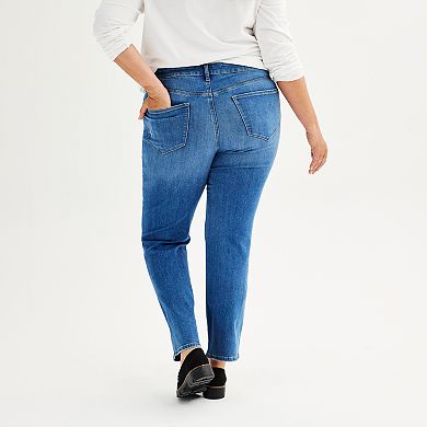 Plus Size Sonoma Goods For Life® Straight Jeans