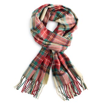 Women's Softer Than Cashmere Classic Plaid Scarf