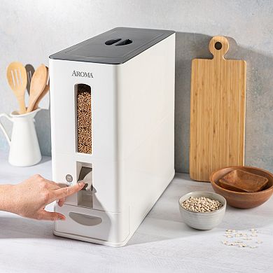 Aroma 27-lb. Rice & Grain Dispenser