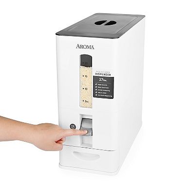Aroma 27-lb. Rice & Grain Dispenser