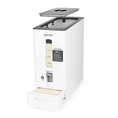 Aroma 27-lb. Rice & Grain Dispenser