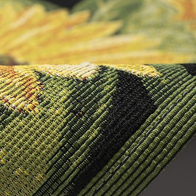 Liora Manne Marina Sunflowers Indoor Outdoor Rug