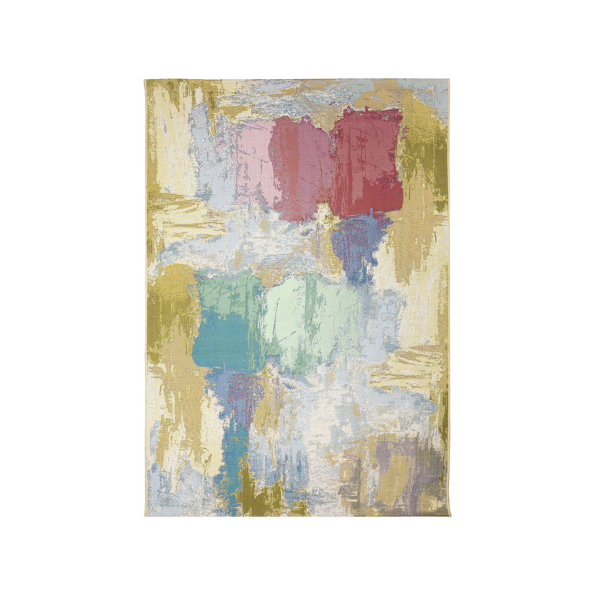 Liora Manne Marina Watercolor Indoor Outdoor Rug, Pastel