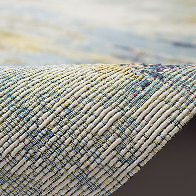 Liora Manne Marina Watercolor Indoor Outdoor Rug