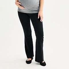  Leggings Depot Womens Maternity Pants Over The Belly  Pregnancy Joggers Casual Lounge Pants-S503