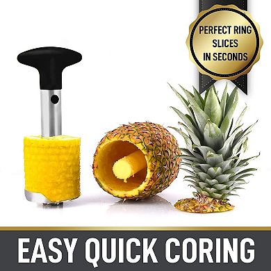 Zulay Kitchen Pineapple Corer and Slicer Tool