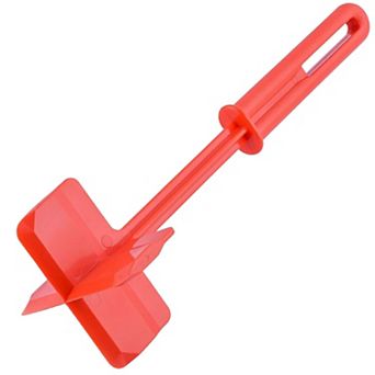 Zulay Kitchen Premium Meat Masher, Ground Beef Masher, & Hamburger Chopper Utensil