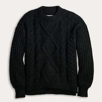 Juniors' SO® Crewneck Sweater