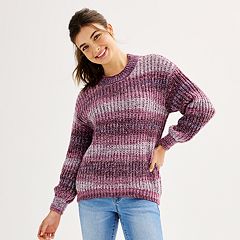 Kohls 2025 purple sweater