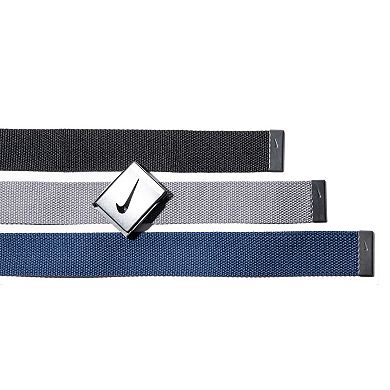 Men's Nike 3 Pack 38 mm Webbed Belts