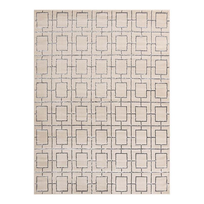 Marilyn Monroe Deco Glam Rug, White, 10X14 Ft