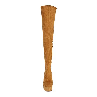 London Rag Bubble Women's Thigh-High Boots