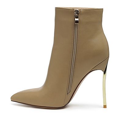 London Rag Siren She Women's Patent Stiletto Boots