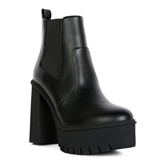 London Rag Women's Shasha Platform Chelsea Boots