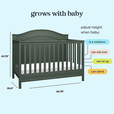 DaVinci Charlie 4-in-1 Convertible Crib