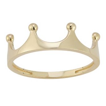 LUMINOR GOLD 14k Gold Crown Ring