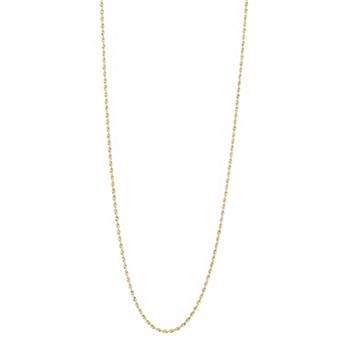 LUMINOR GOLD 14k Gold Rope Chain Necklace