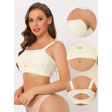 Invisible Bandeau Bra, Women's Strapless Lift Insert Lace Bralette