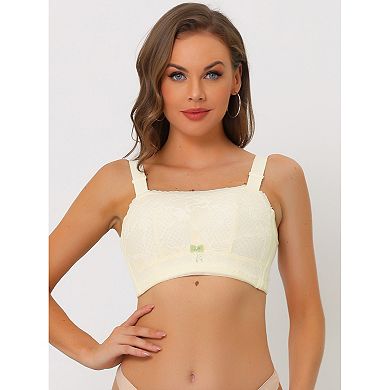 Invisible Bandeau Bra, Women's Strapless Lift Insert Lace Bralette