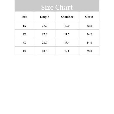 Women's Plus Size Stripe Print Open Front Knit Long Sleeve Cardigan