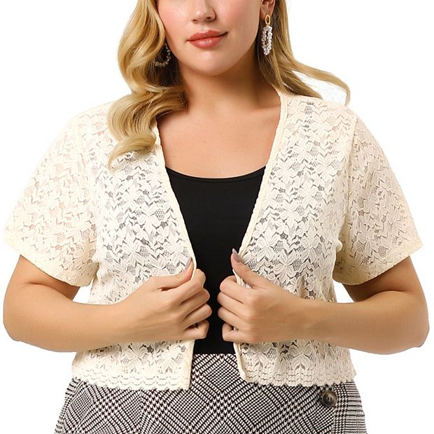 Women's plus 2025 size shrug